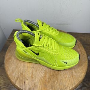 Nike Air Max 270 Shoes Womens Size 7 Neon Volt Green DV2226-300 Running Sneakers